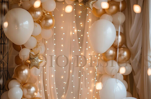 POP! Colorful Birthday Backdrops for Baby’s Special Day