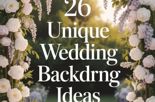 30+ Unforgettable Wedding Backdrops to Wow Your Guests 30+ Unforgettable Wedding Backdrops to Wow Your Guests