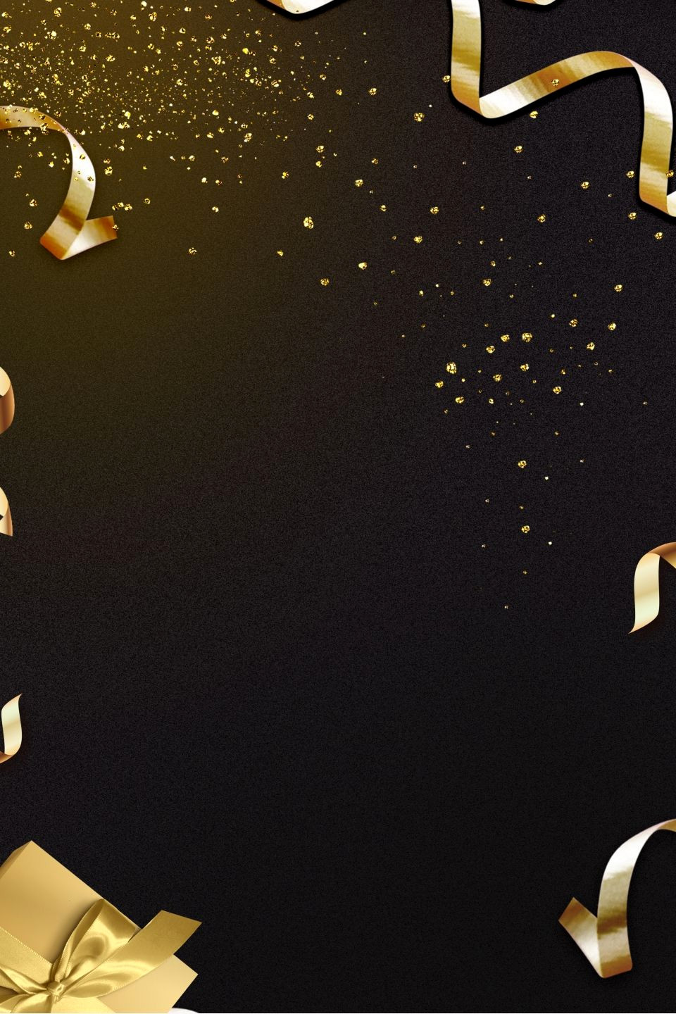 Elegant Black Gold Atmosphere Backgrounds: Free Download