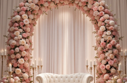 Elegant Floral Backdrops for Dreamy Weddings