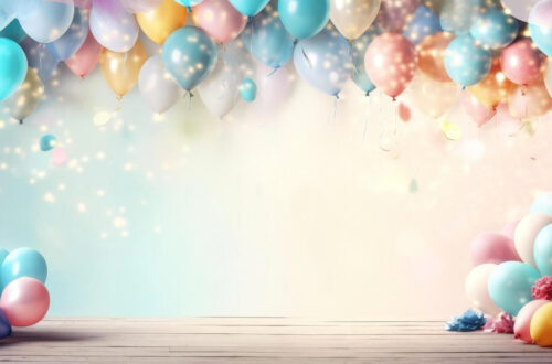 Free AI-Generated Happy Birthday Backgrounds