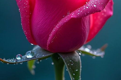 Blooming Beauty: Vibrant Rose in Full Bloom Blooming Beauty: Vibrant Rose in Full Bloom