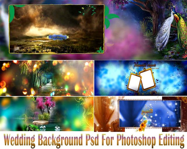 30 Free Wedding Background PSDs for Easy Photoshop Editing