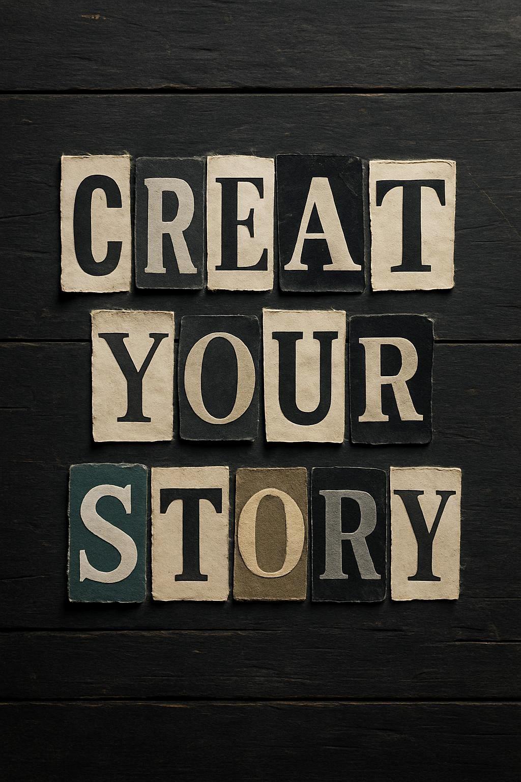 Create Your Story: Inspiring Quote Wall Art