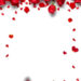 Romantic Red Rose Petals Valentine’s Day Background (Free Download)