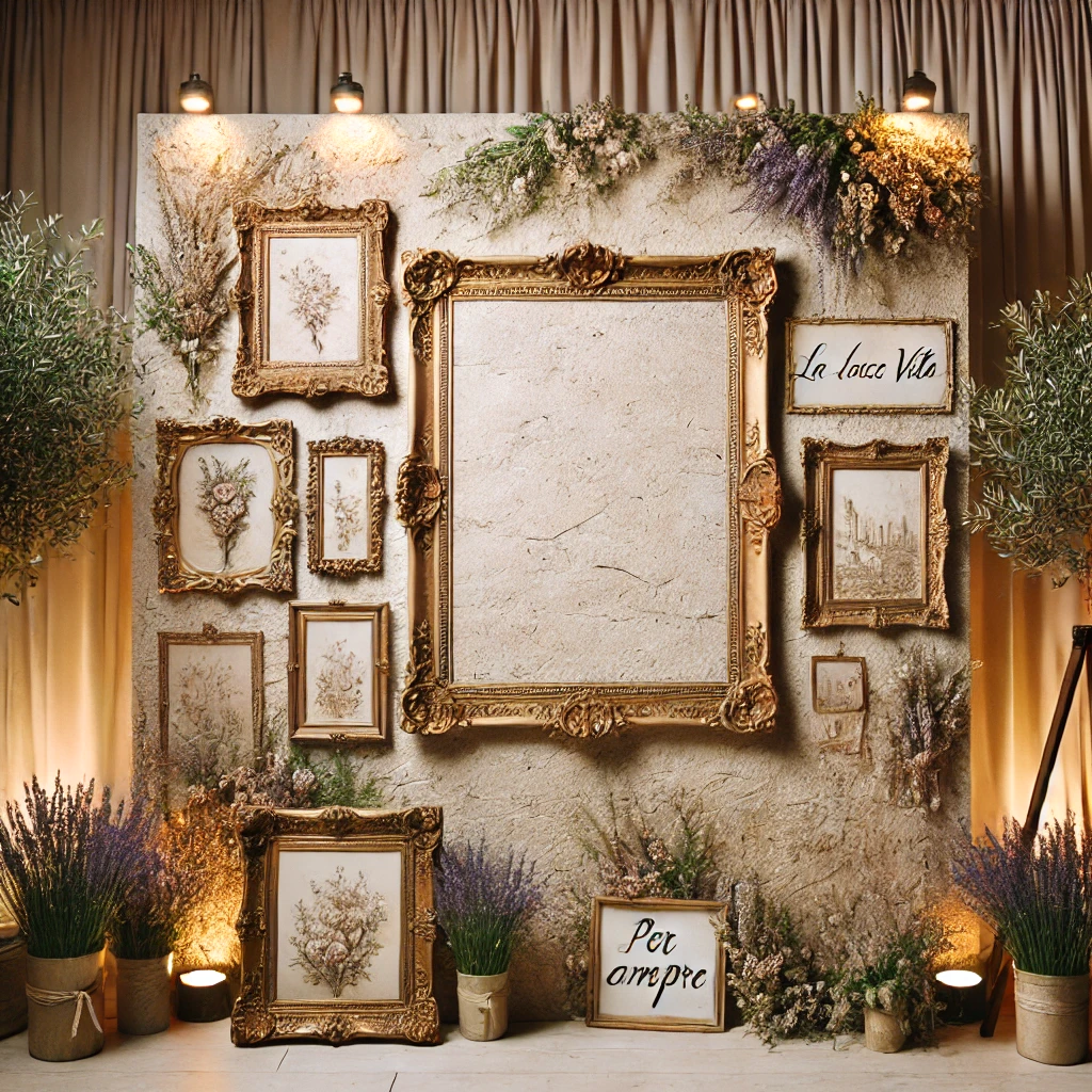 Elevate Your Space with a Dramatic Backdrop