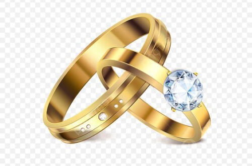 Free Wedding Rings in Gold: Beautiful PNG & Vector Sets