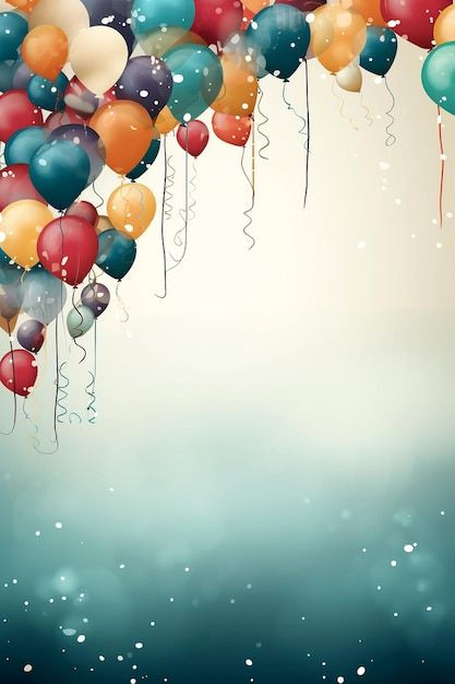 Happy Birthday Backgrounds: AI-Generated Images