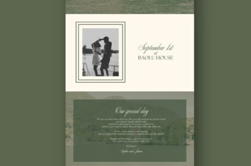 Luxury Summer Wedding Templates Inspired by Old Europe