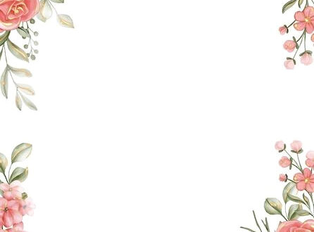 Dazzling Border Flowers: 100% Free HD Pictures