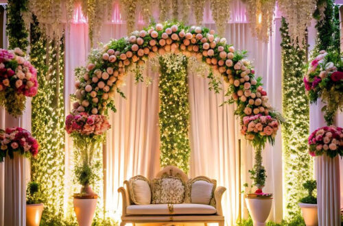Dreamy Floral Wedding Backdrops to Die For