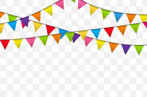 Free DIY Party Decorations: Colorful Triangular Bunting for Instant Festive Fun