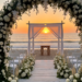 Romantic Beach Sunset Wedding Romantic Beach Sunset Wedding