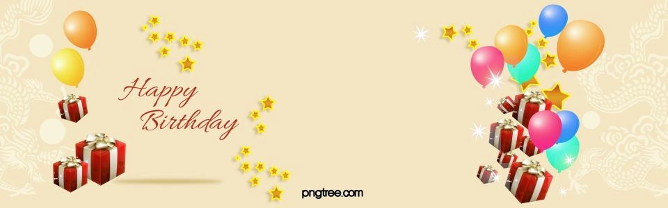 Free Birthday Background Banners: Instant Download