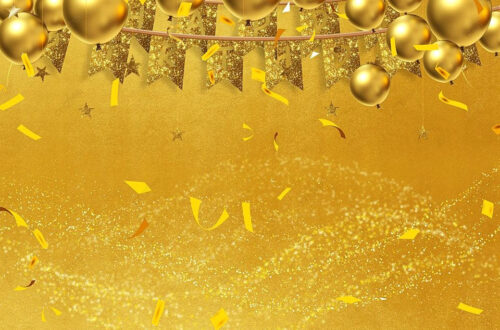 Download Free Golden Birthday Backgrounds for a Luxe Celebration Download Free Golden Birthday Backgrounds for a Luxe Celebration