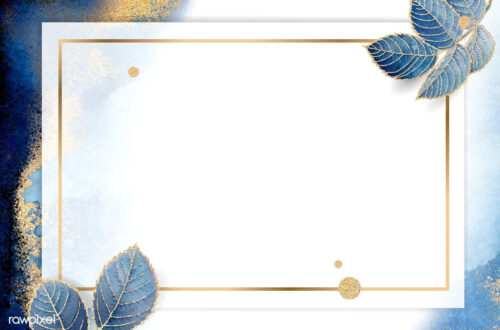 Golden Frame Green Oasis Mobile Wallpapers