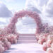 Romantic Floral Arch: Seize the Dream Wedding Backdrop