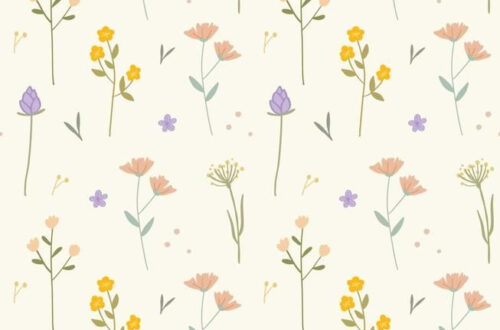 Floral Patterns Without Sewing: Modern Floral Designs for Spring