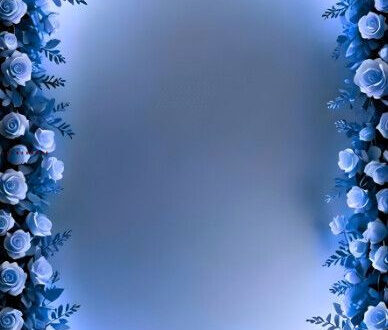 Boho Elegance A4 Floral Wedding Invitation