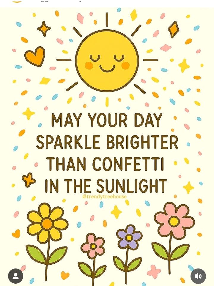 Confetti and Sunshine: A Bright Morning Routine