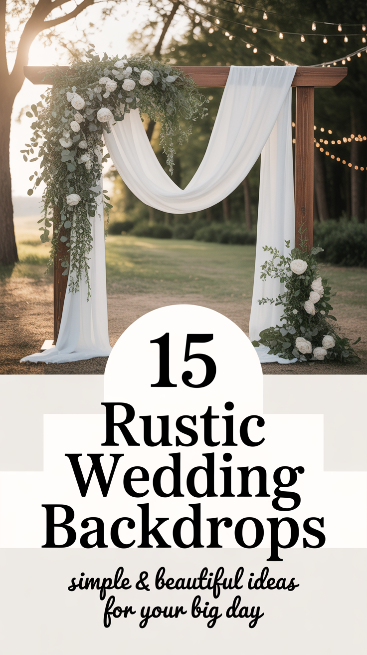 15 Whimsical Wedding Backdrops We Can’t Stop Swooning Over