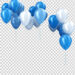 Free Blue Balloon Birthday Images