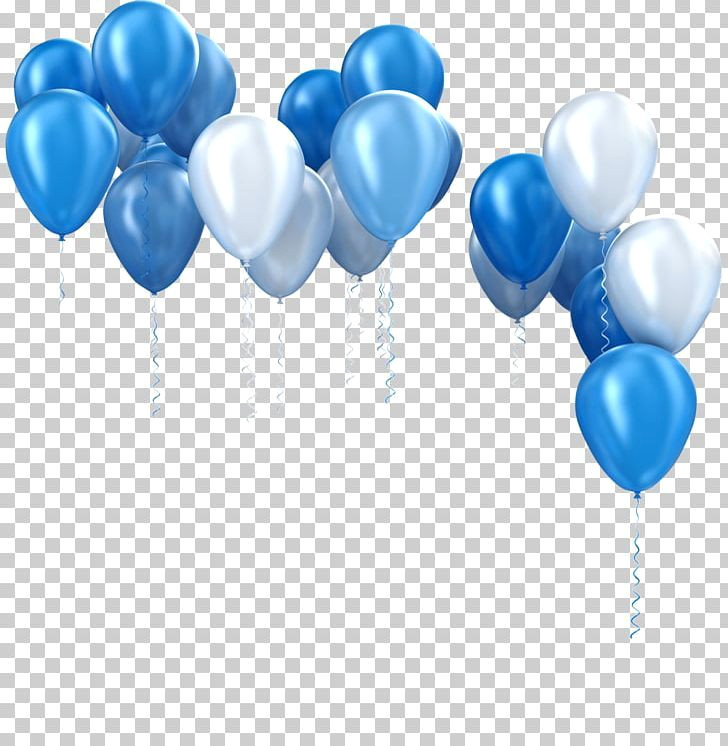 Free Blue Balloon Birthday Images