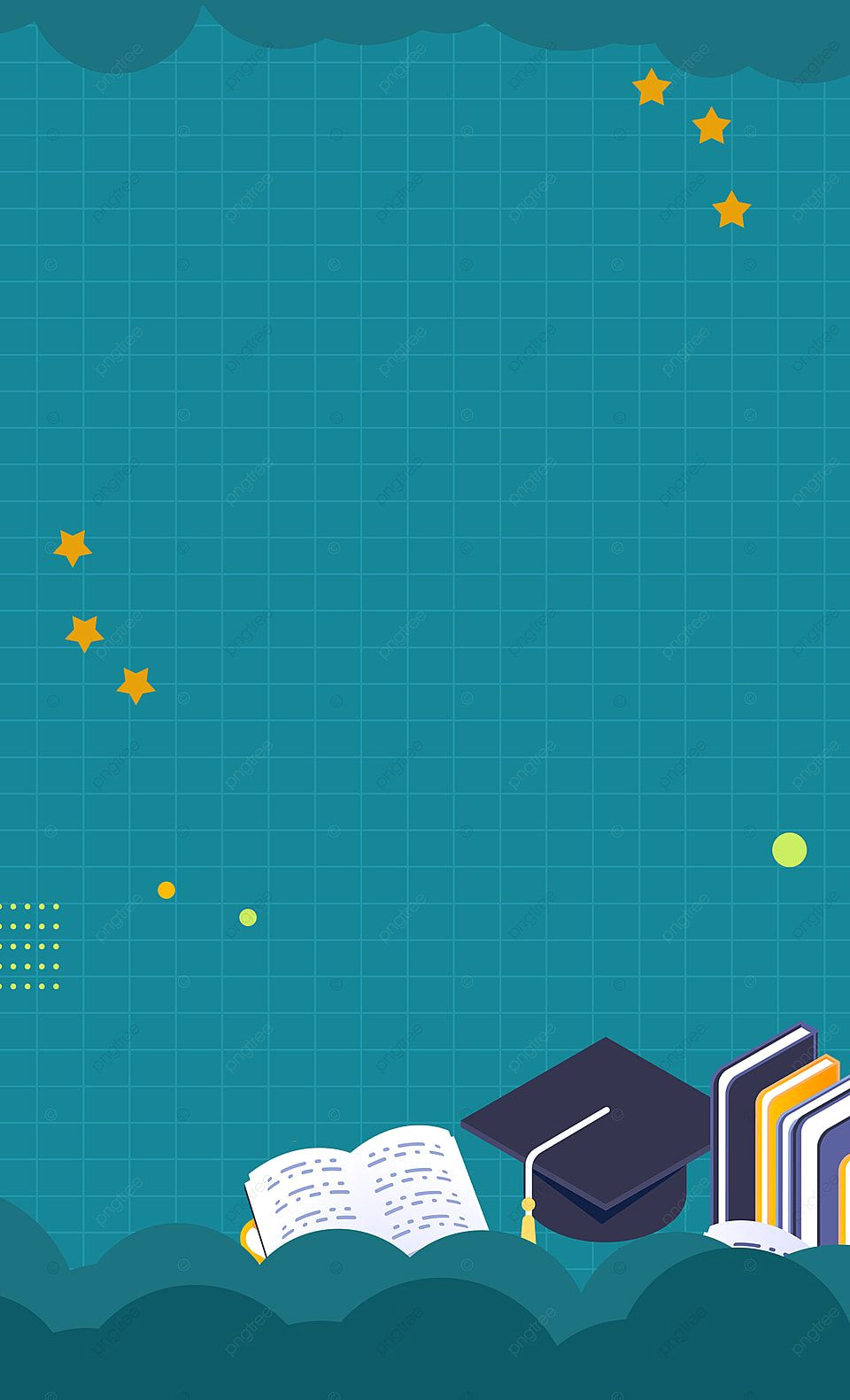 Free Simple Blue School Backgrounds for Download