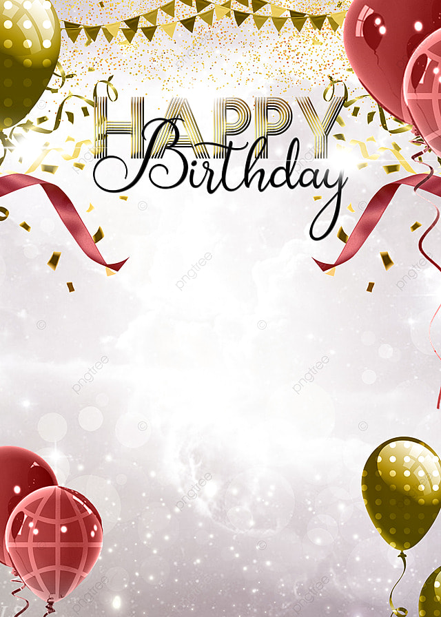 Free Happy Birthday Balloon Wallpaper