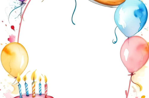 Świąteczna Świeca z Balonami i Ciastkami