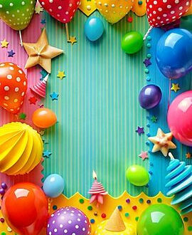 Free Download: Colorful School Birthday Card Templates