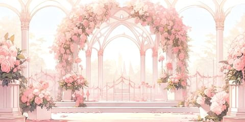 Dramatic Wedding Backdrops for Your Big Day