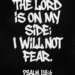 Strength in God Alone: Faithful Graffiti Wallpaper