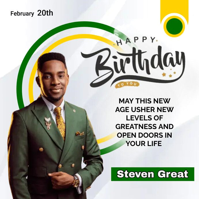 Birthday Blast Flyer in Minutes