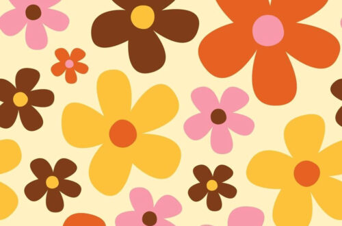 Groovy Floral Patterns for a Retro Vibes Home