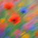 Bursting Blooms: Colorful Flower Art iPhone Wallpaper