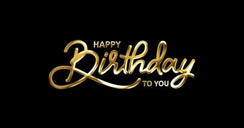 Birthday Text Animation in 4 Easy Clips Birthday Text Animation in 4 Easy Clips