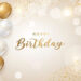 Gold Birthday Card Backgrounds Free Download