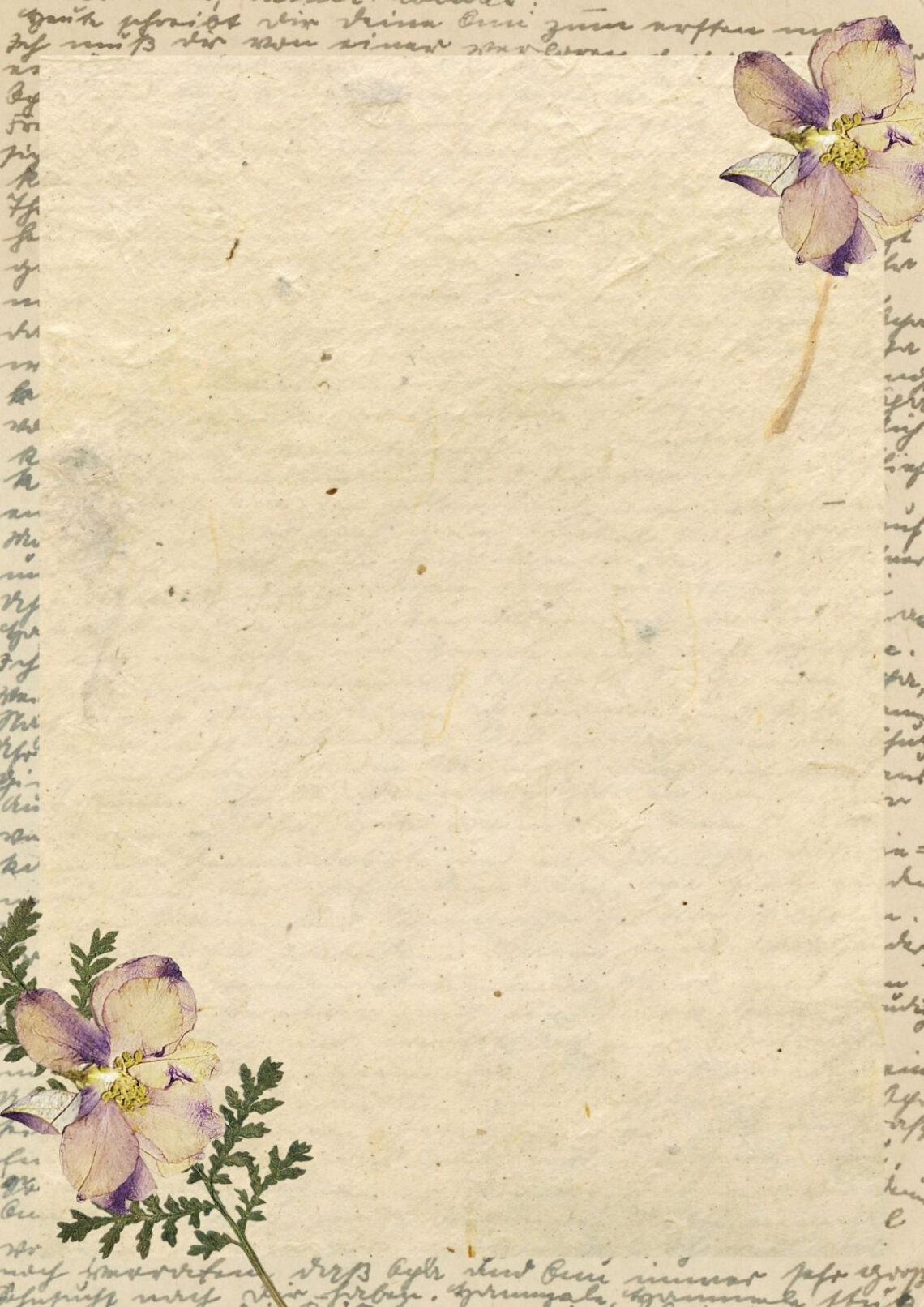 Vintage Love Note Letters