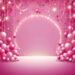 Pink Party Invitation Background