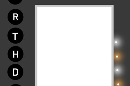 Birthday Photo Booth Ideas: Gray Lights & Smiles