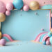 Pastel Paradise: Colorful Balloons and Soft Hues