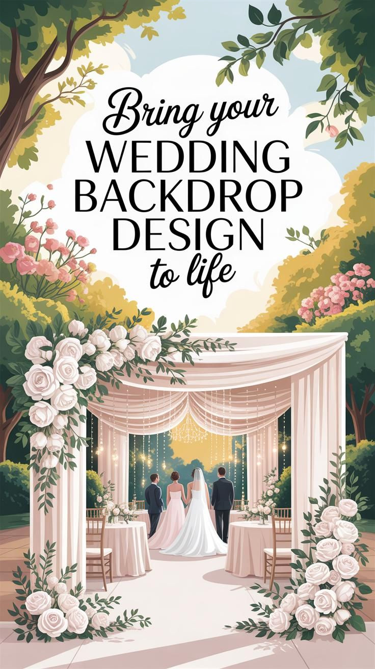 Dramatic Wedding Backdrops to Leave Your Guests Speechless