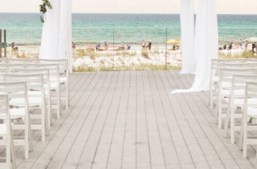 Whimsical Seaside Wedding in Shabby Chic Bliss