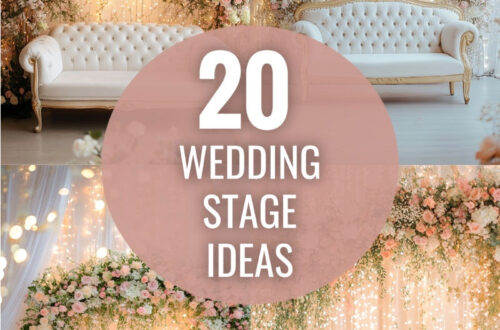 20 Epic Wedding Stage Designs
