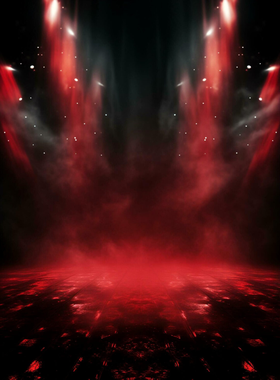 Free Ultra HD Backdrops: Realistic Red Spotlights for Stunning Designs