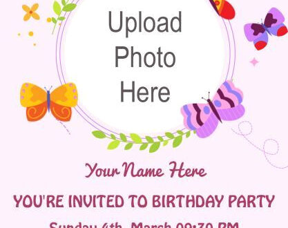 Free Editable Birthday Invitations with HD Pictures Free Editable Birthday Invitations with HD Pictures