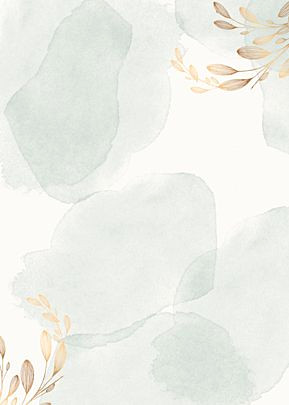 Free Watercolor Green Edging Border Illustrations