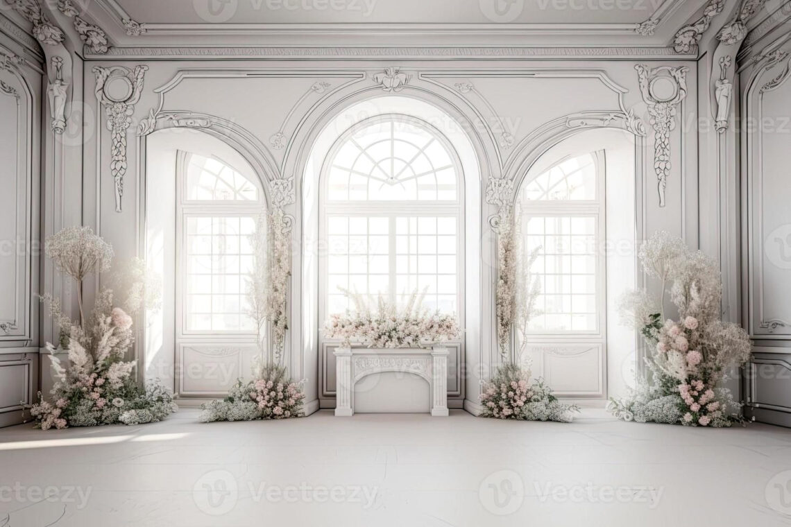 Bloom into Your Dream Wedding Background