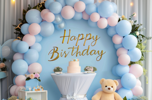 Stunning Polyester Backdrop — Wrinkle-Free Elegance